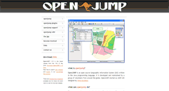 Desktop Screenshot of openjump.org